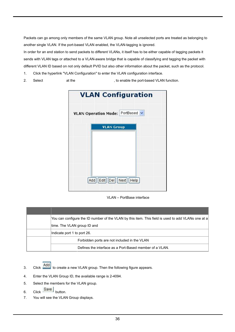 Planet Technology FGSW-2620VM User Manual | Page 36 / 73