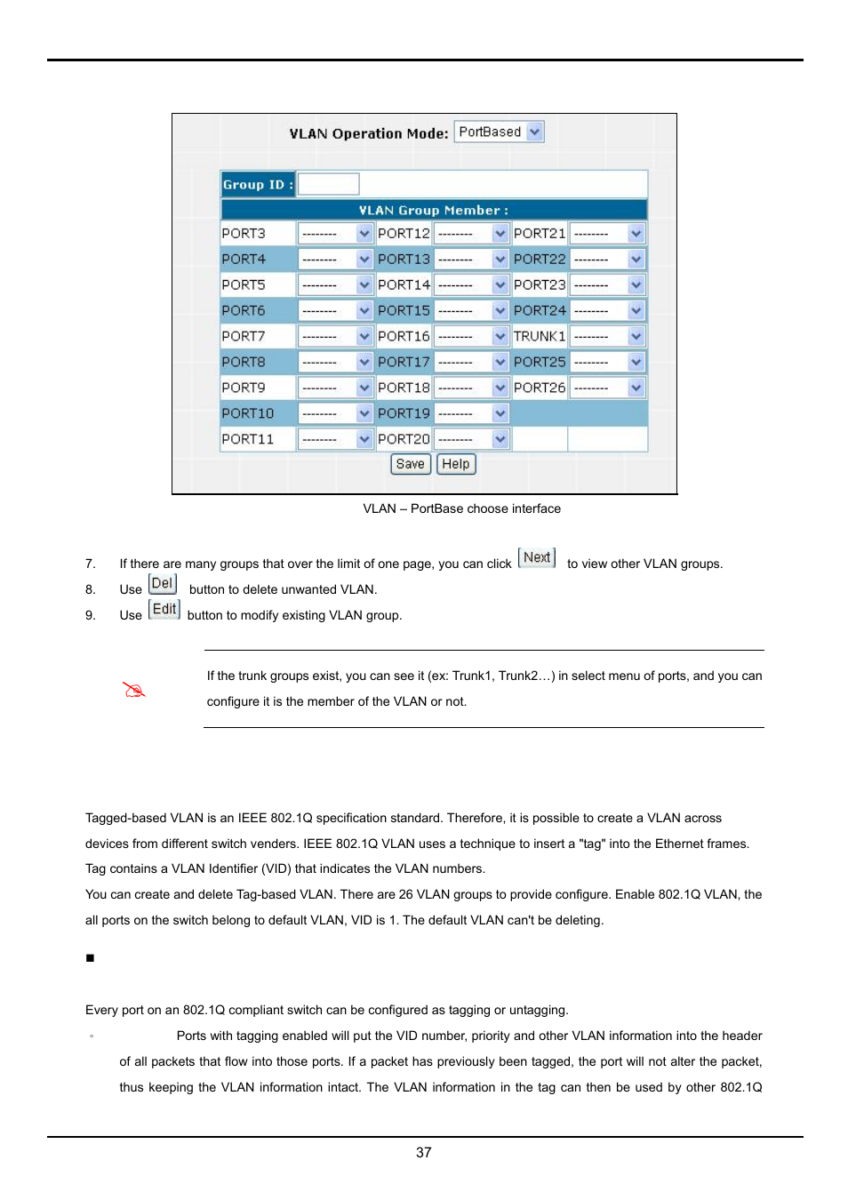 Planet Technology FGSW-2620VM User Manual | Page 37 / 73