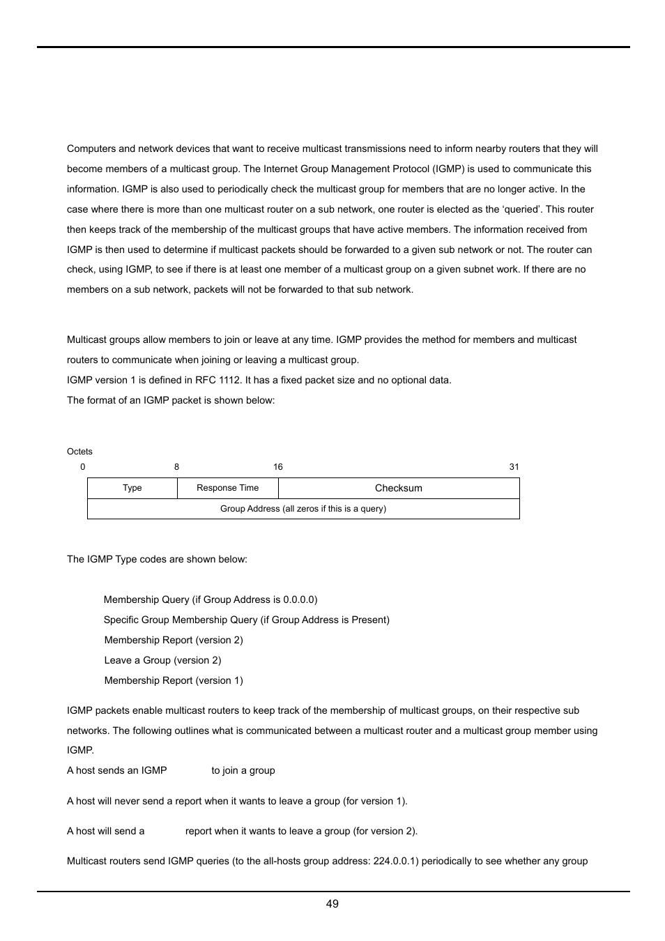 3 igmp snooping | Planet Technology FGSW-2620VM User Manual | Page 49 / 73