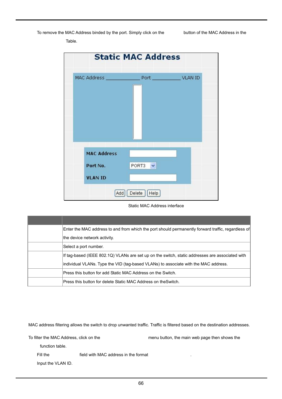 4 mac filter | Planet Technology FGSW-2620VM User Manual | Page 66 / 73