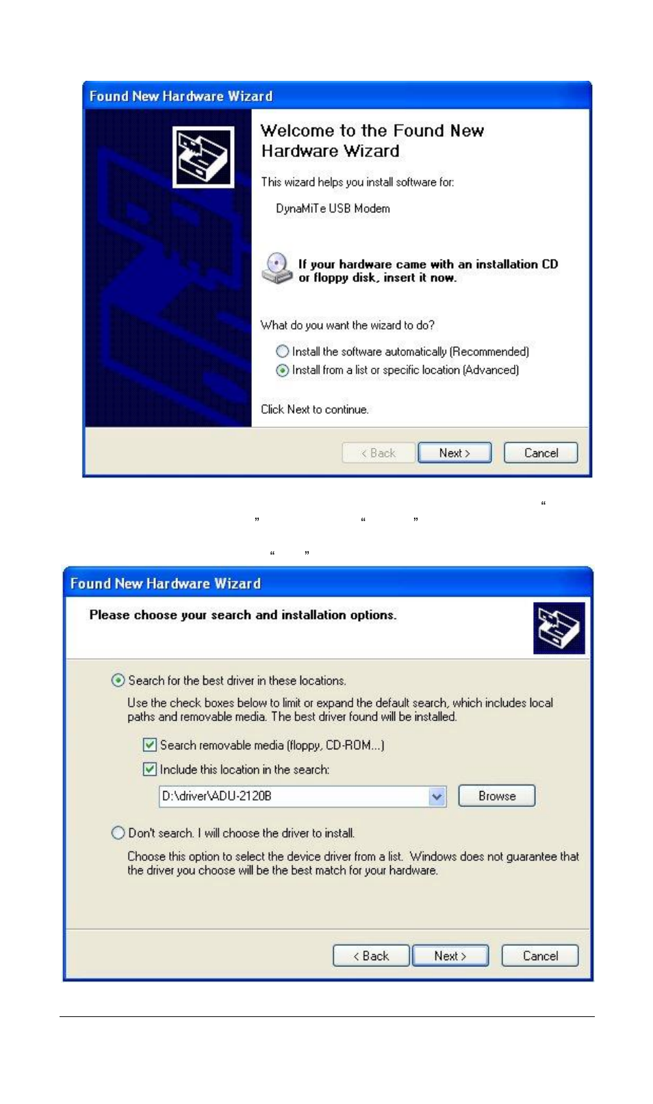 Planet Technology USB ADSL Modem ADU-2120 User Manual | Page 14 / 26