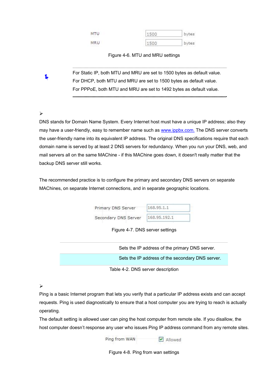 Planet Technology Internet Telephony PBX System IPX-1900 User Manual | Page 44 / 82