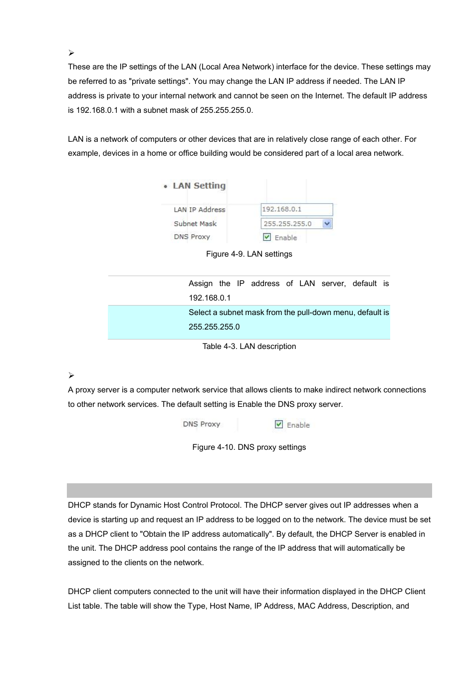 Dhcp | Planet Technology Internet Telephony PBX System IPX-1900 User Manual | Page 45 / 82