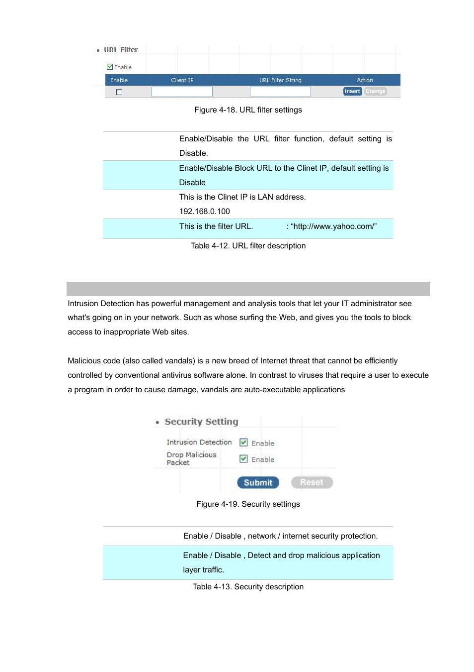 Security | Planet Technology Internet Telephony PBX System IPX-1900 User Manual | Page 53 / 82