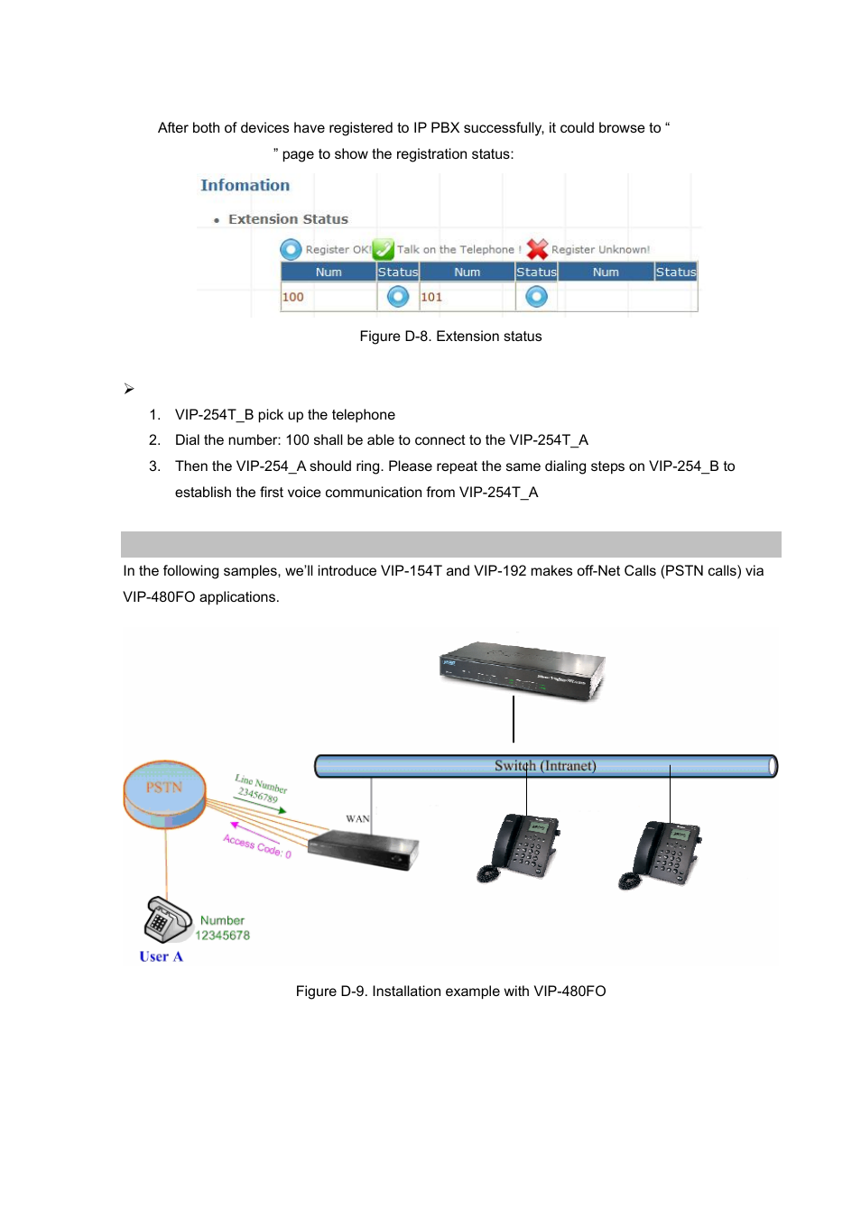 Ip phone make off-net calls via gateway | Planet Technology Internet Telephony PBX System IPX-1900 User Manual | Page 71 / 82