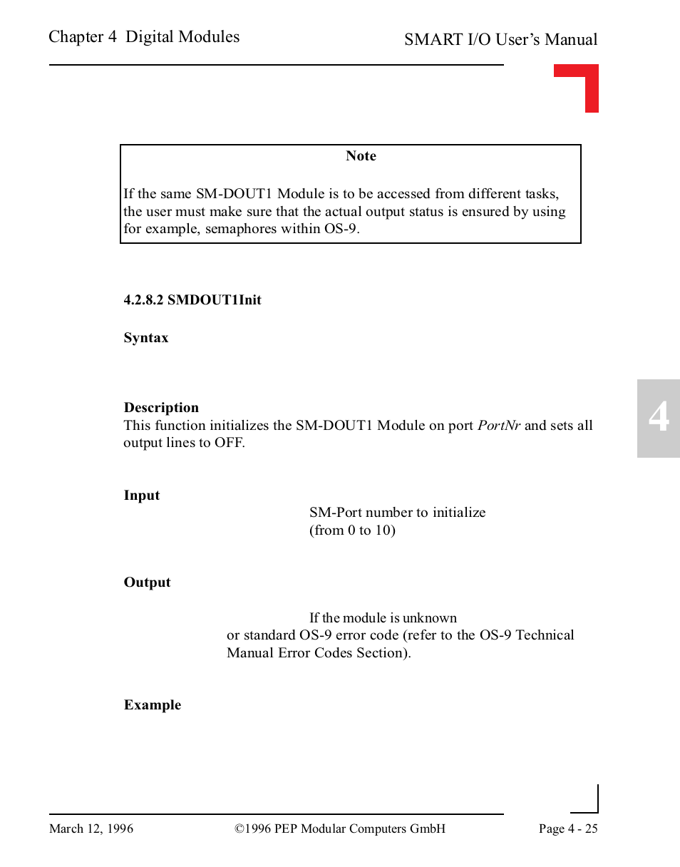 2 smdout1init | Pepper Computer Modular Computers RS485 User Manual | Page 113 / 320