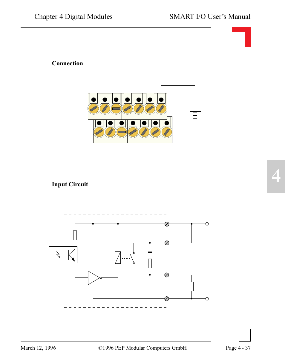 Smart i/o user’s manual chapter 4 digital modules | Pepper Computer Modular Computers RS485 User Manual | Page 125 / 320