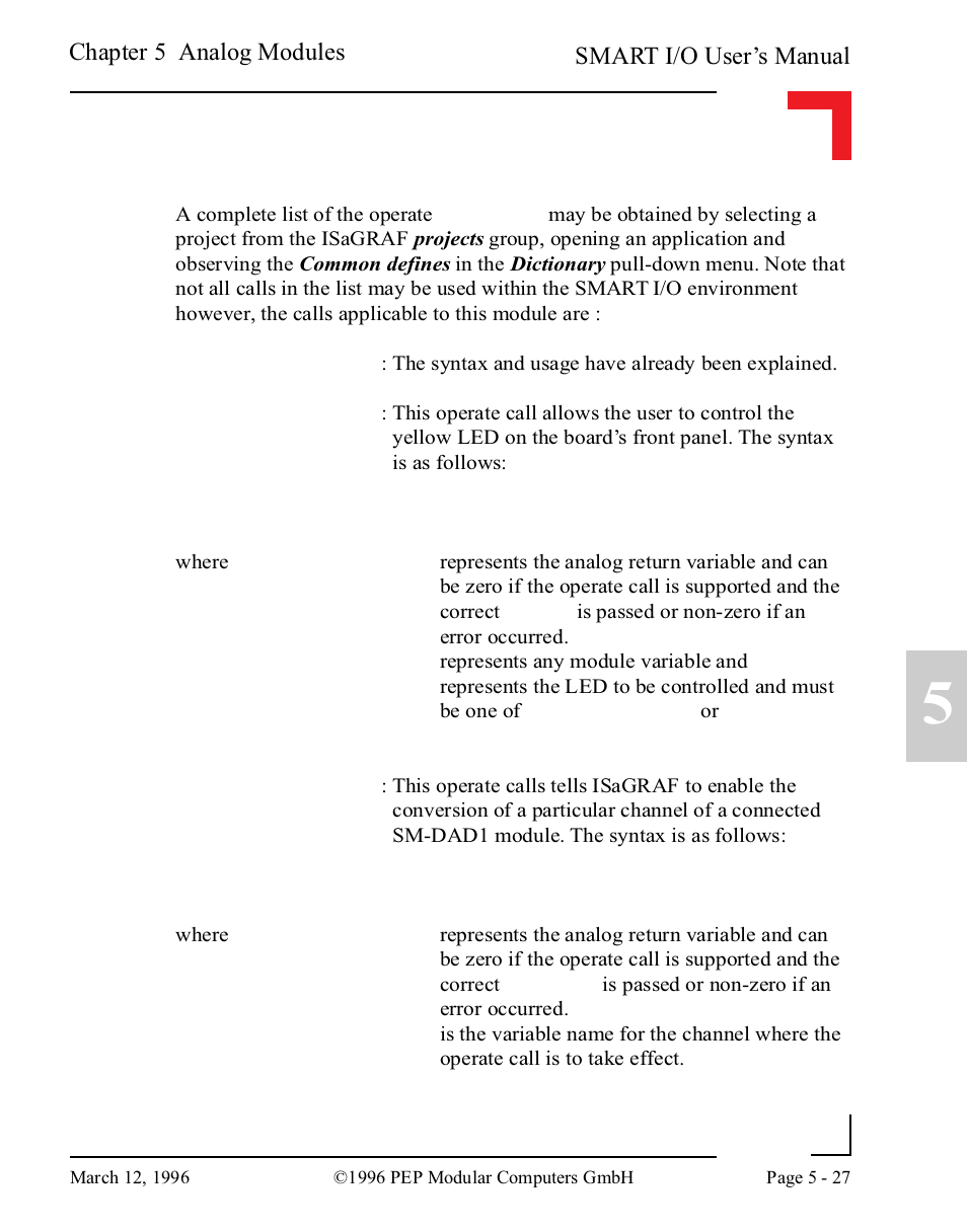 Pepper Computer Modular Computers RS485 User Manual | Page 183 / 320