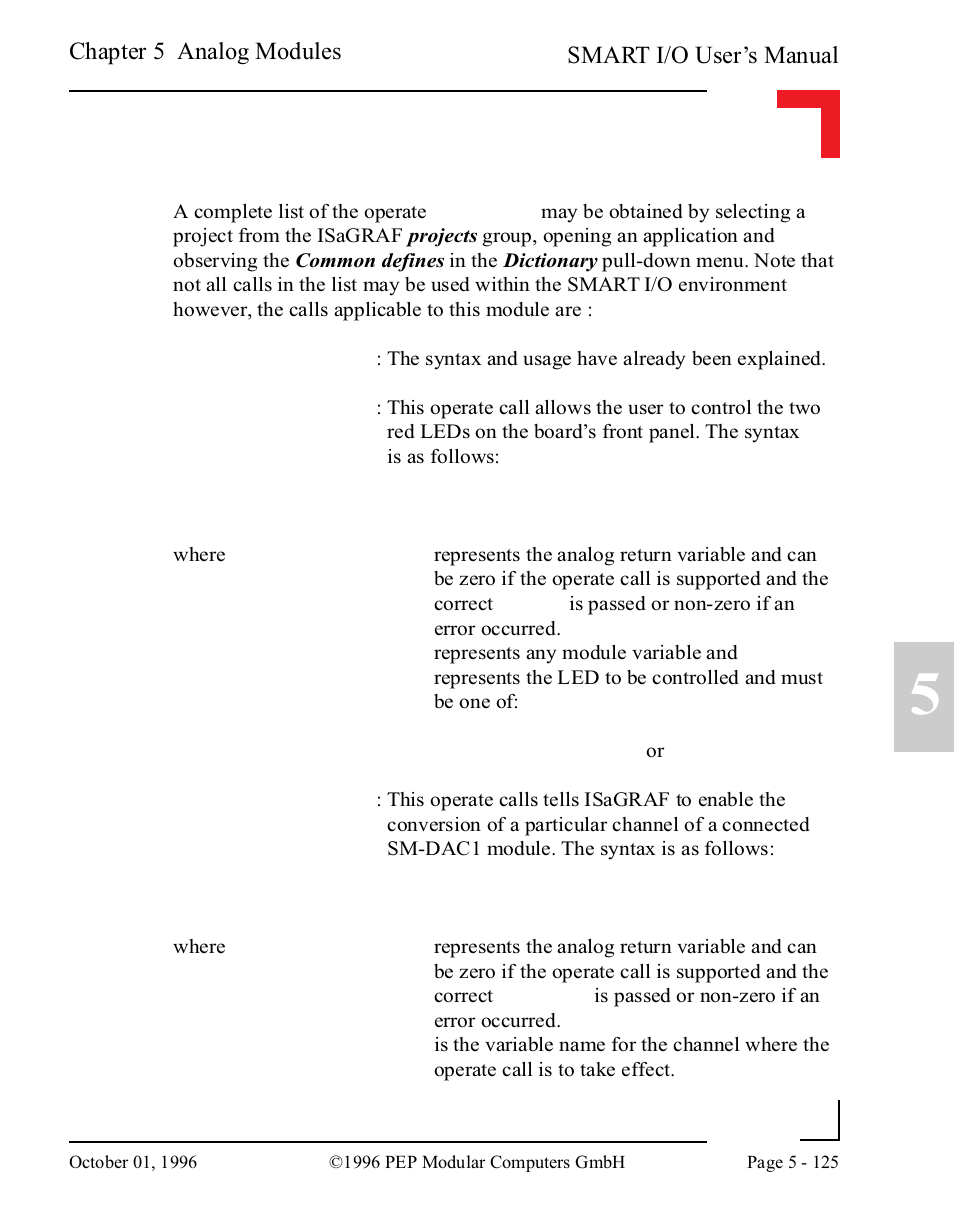 Pepper Computer Modular Computers RS485 User Manual | Page 281 / 320