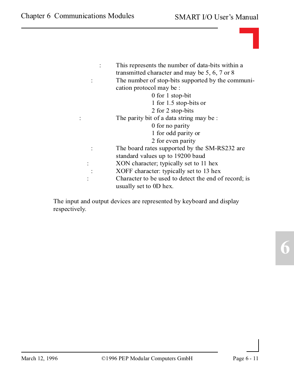 Pepper Computer Modular Computers RS485 User Manual | Page 293 / 320