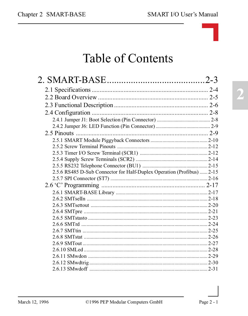 Pepper Computer Modular Computers RS485 User Manual | Page 41 / 320