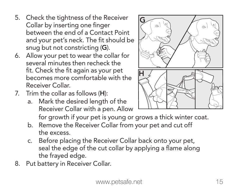 Petsafe PIF-275-19 User Manual | Page 15 / 28