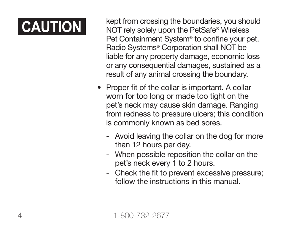 Petsafe PIF-275-19 User Manual | Page 4 / 28