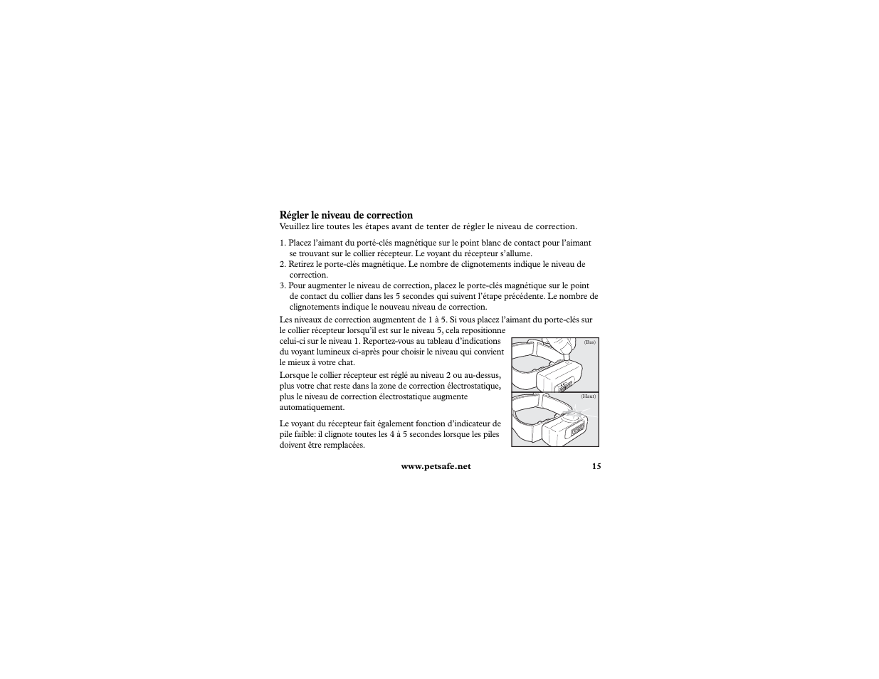 Petsafe In-Ground Cat Fence Extra Receiver User Manual | Page 15 / 68