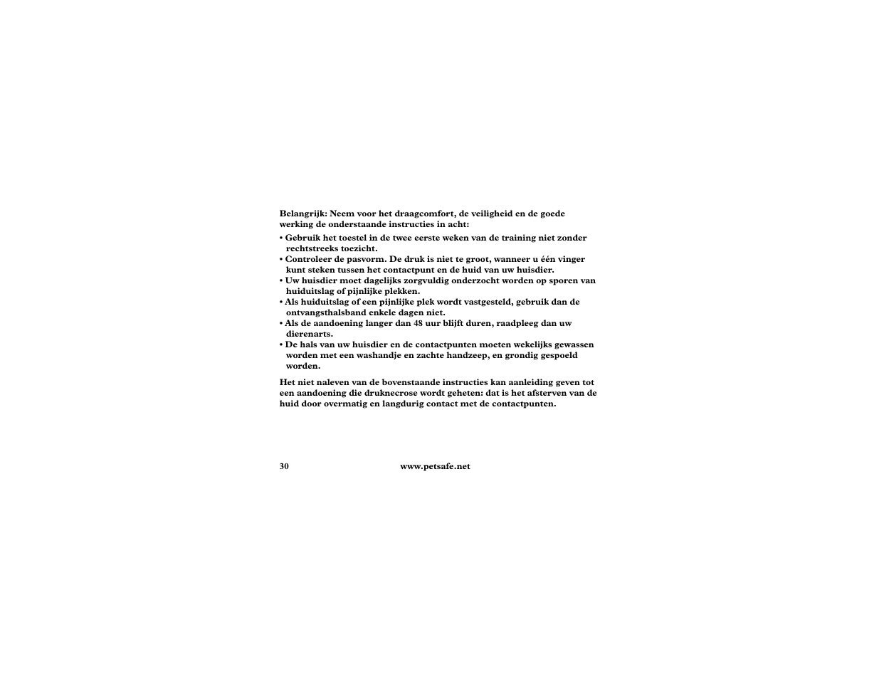Petsafe In-Ground Cat Fence Extra Receiver User Manual | Page 30 / 68