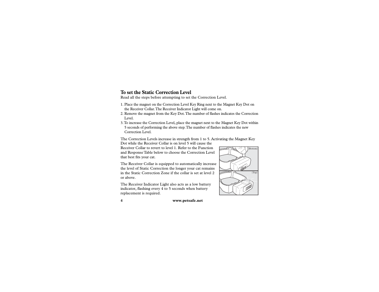 Petsafe In-Ground Cat Fence Extra Receiver User Manual | Page 4 / 68