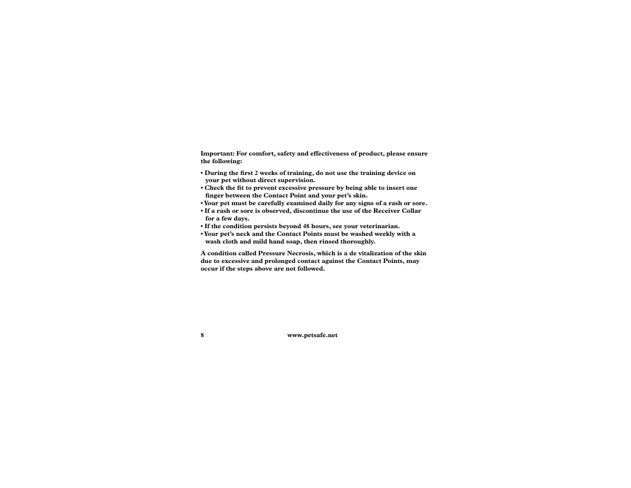 Petsafe In-Ground Cat Fence Extra Receiver User Manual | Page 8 / 68