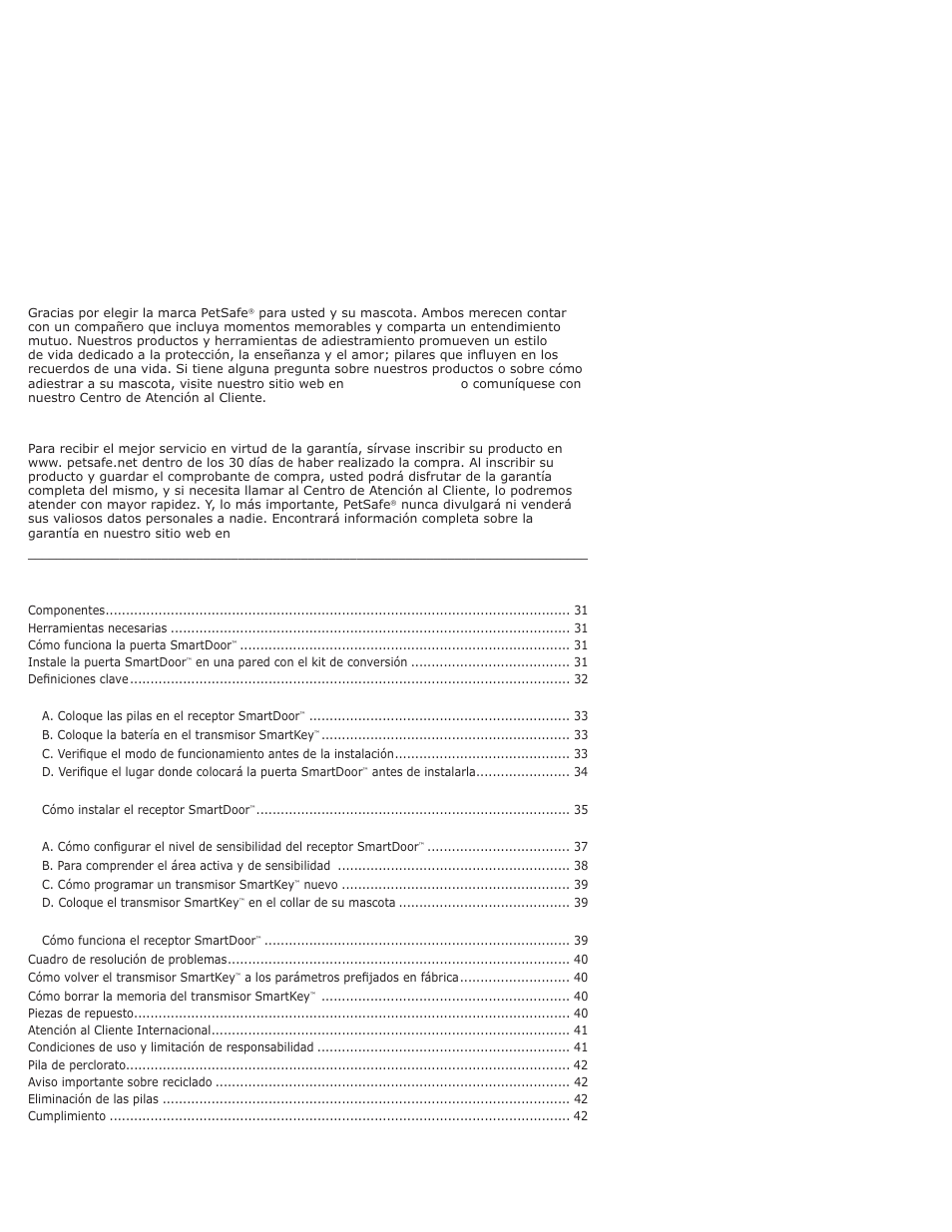 Petsafe PPA11-10709 User Manual | Page 30 / 44