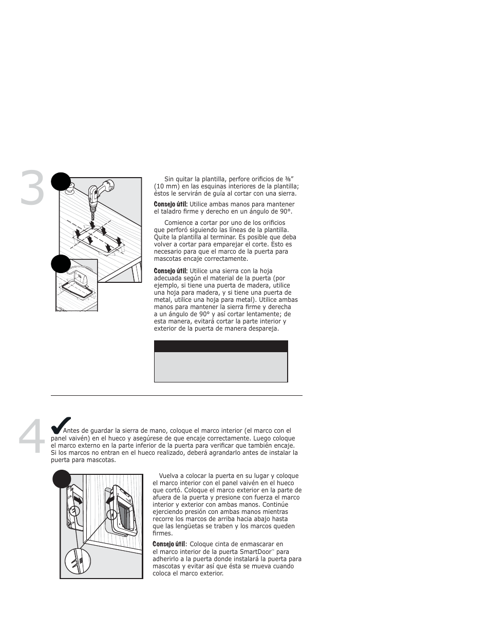 3a 3b, Paso | Petsafe PPA11-10709 User Manual | Page 36 / 44