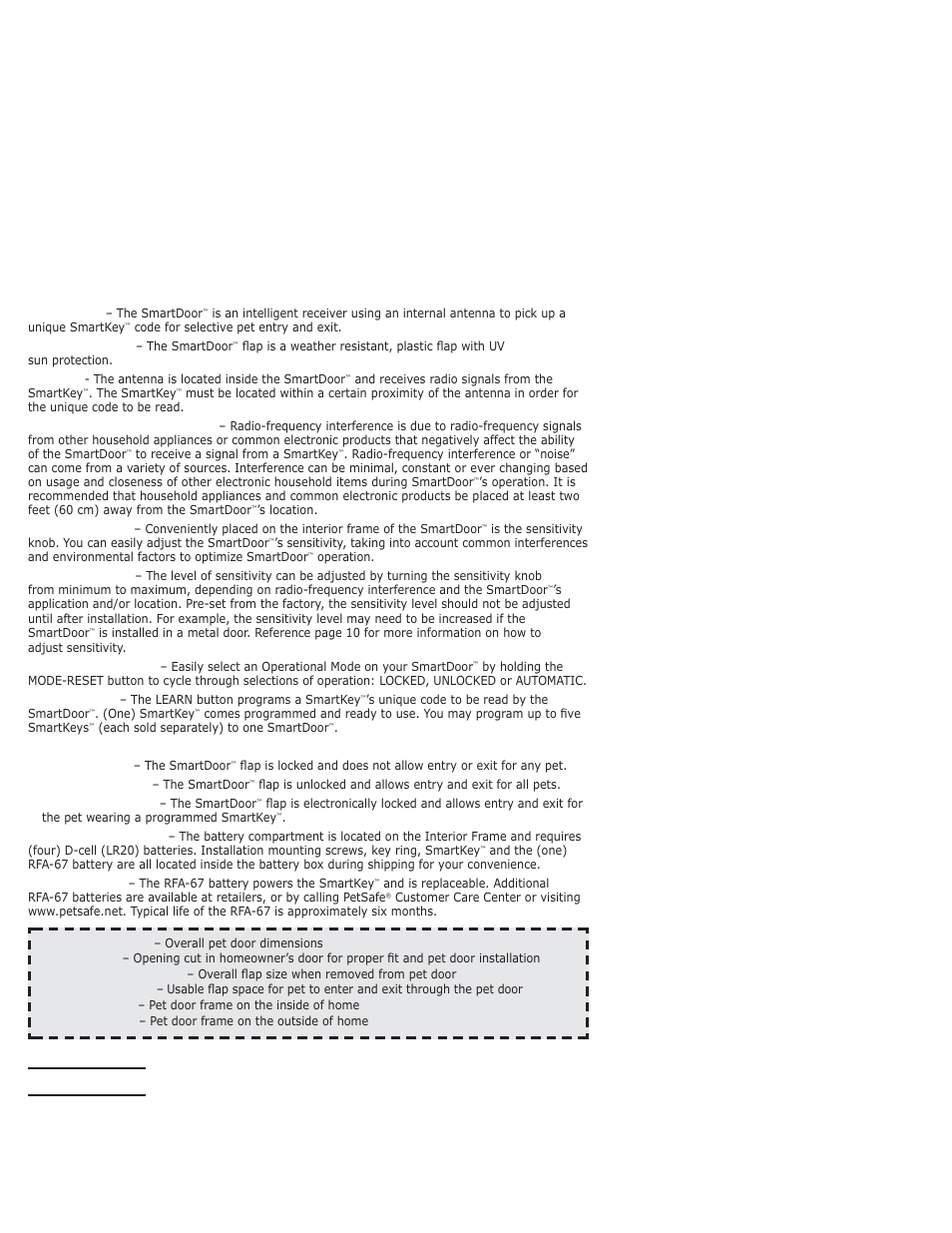 Preparing your smartdoor, Prepare | Petsafe PPA11-10709 User Manual | Page 5 / 44