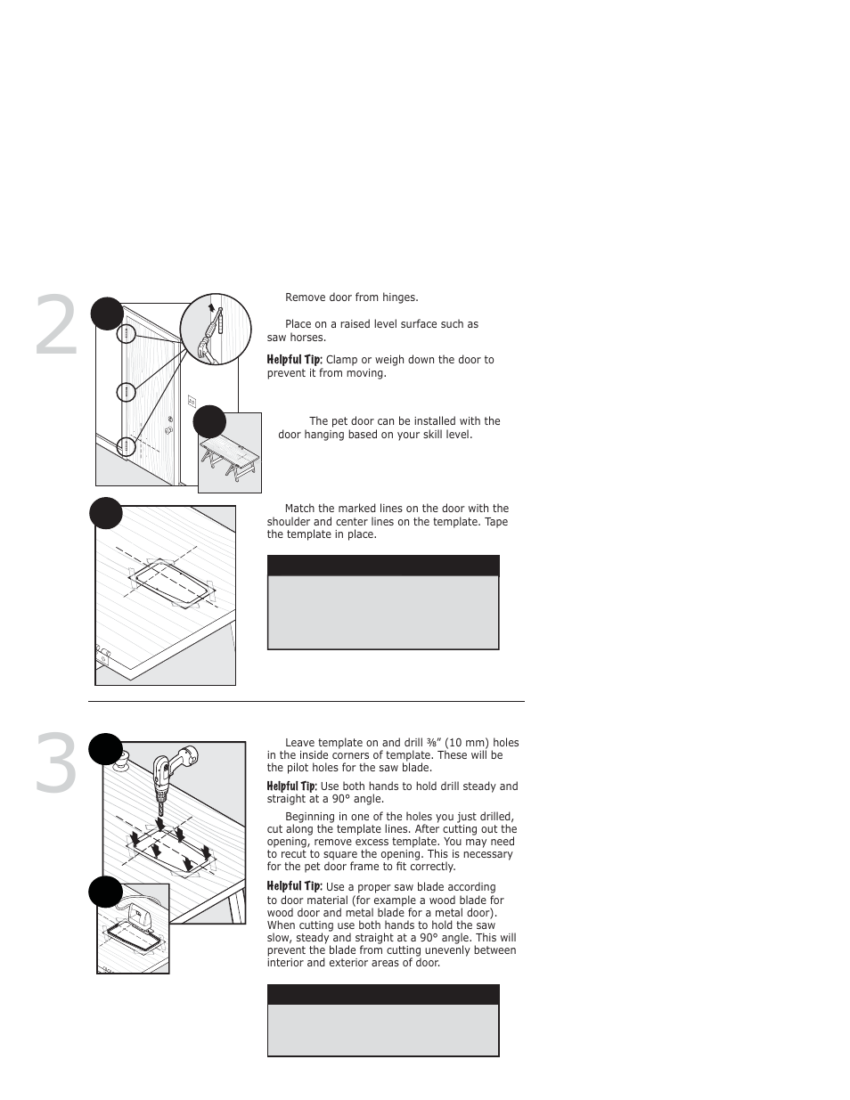 2a 2b 2c, 3a 3b, Step | Petsafe PPA11-10709 User Manual | Page 8 / 44