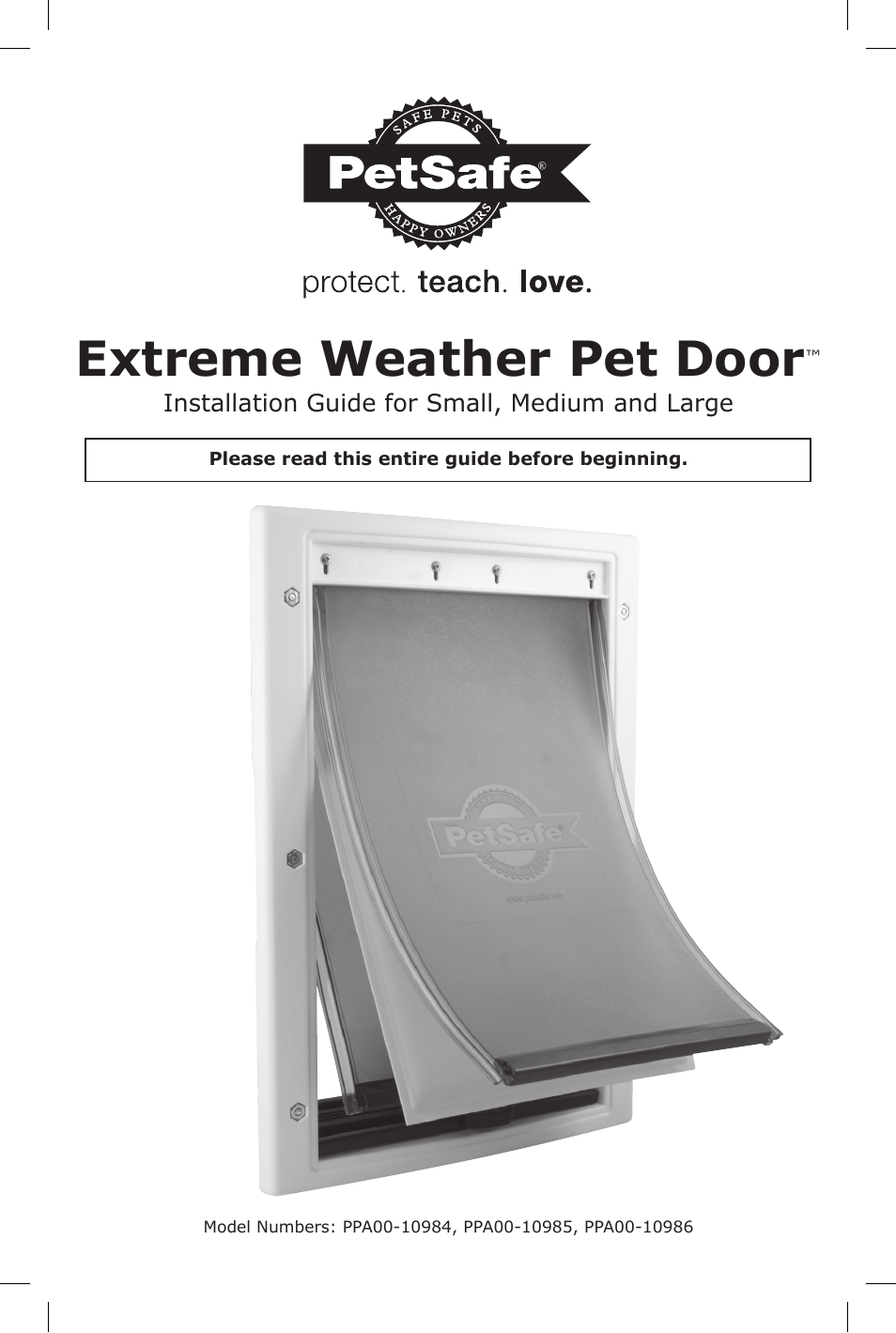 Petsafe PPA00-10984 User Manual | 7 pages