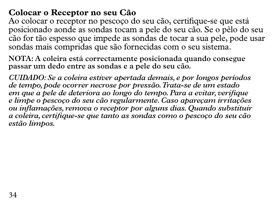 Petsafe UL-275 User Manual | Page 34 / 36