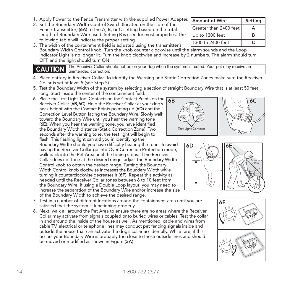 6b 6c | Petsafe PIG00-10777 User Manual | Page 14 / 28