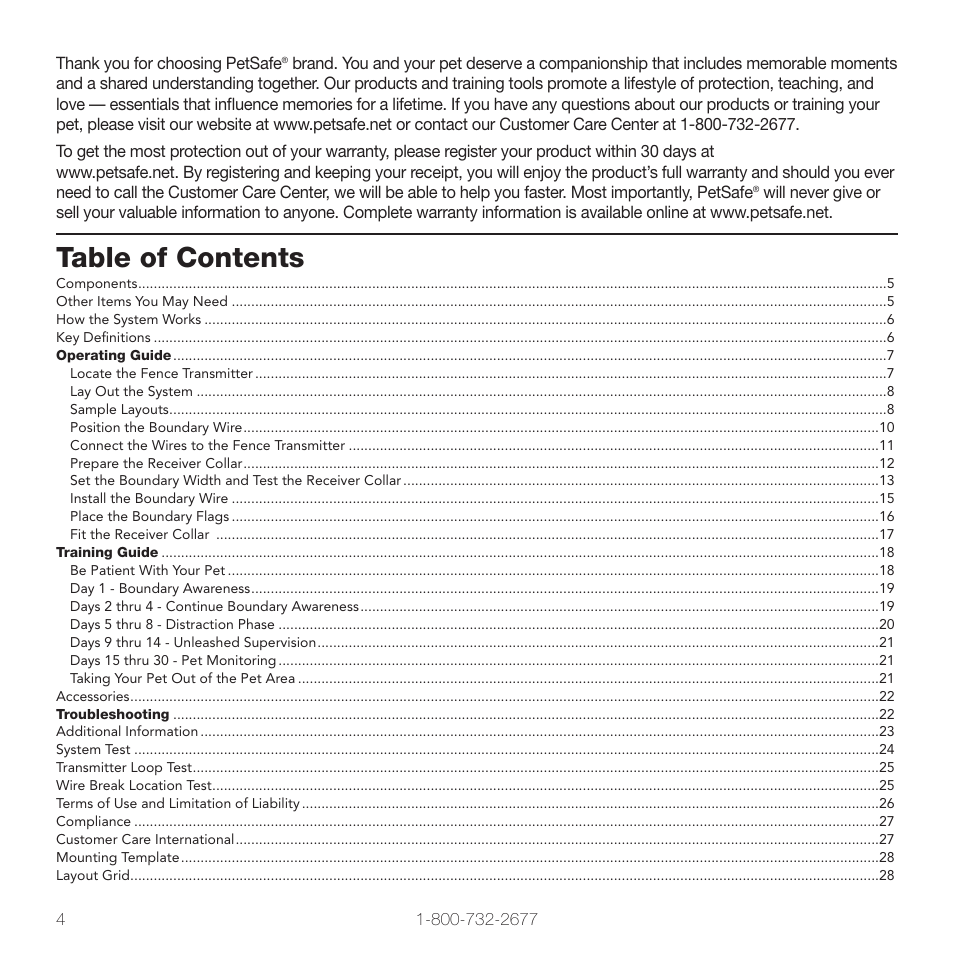 Petsafe PIG00-10777 User Manual | Page 4 / 28