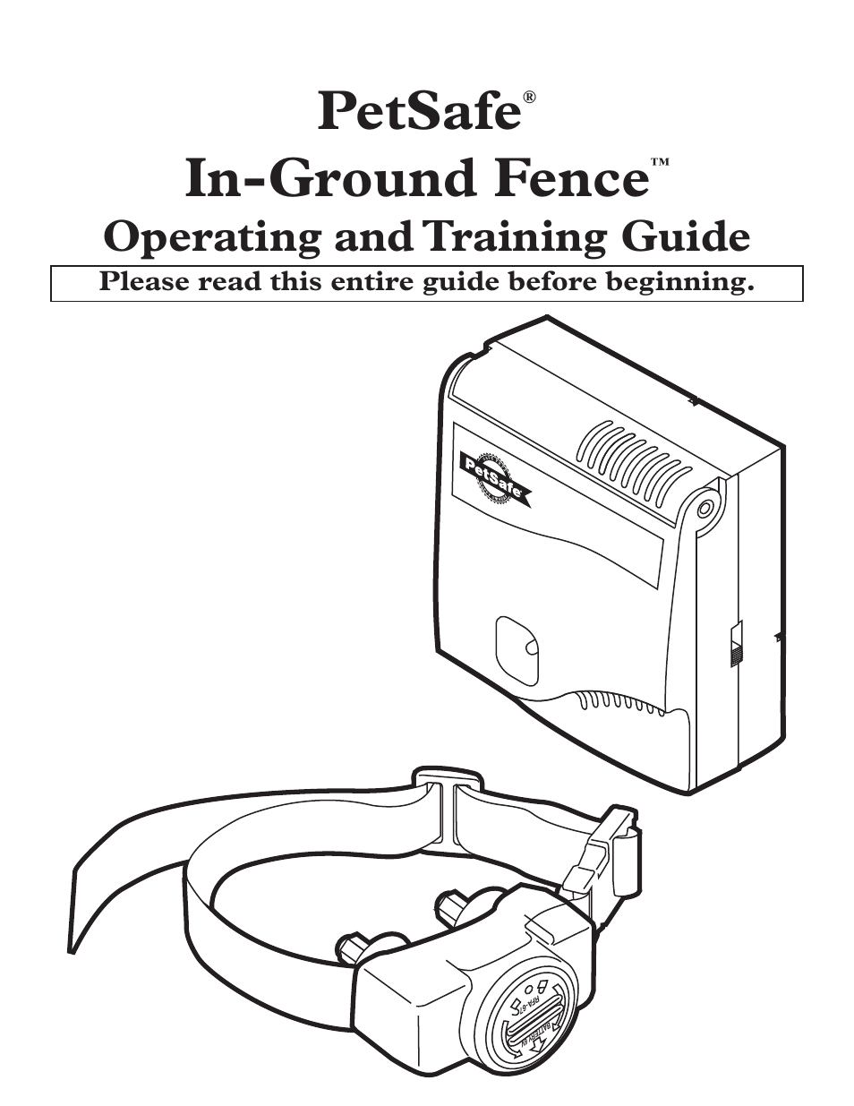 Petsafe IN-GROUND FENCE RFA-67 User Manual | 20 pages