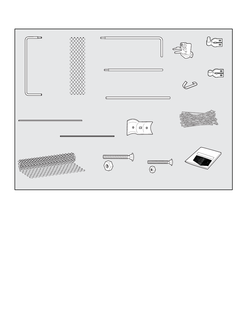 Pièces, Outils nécessaires, Marteau • clef à molette • pinces • mètre à ruban | Petsafe Dog Kennel User Manual | Page 11 / 28