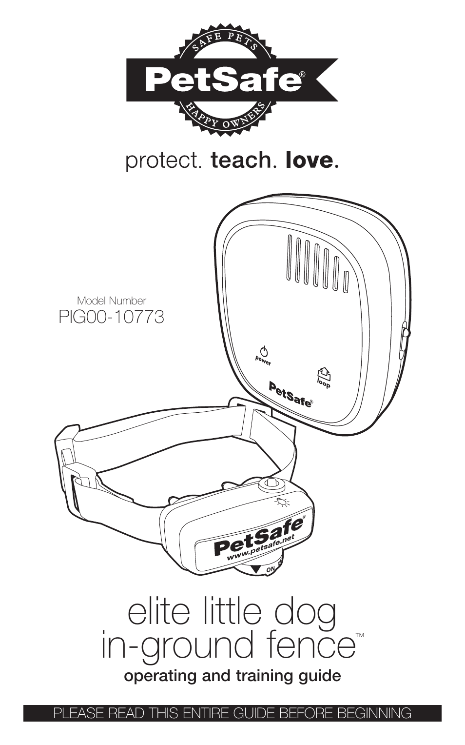 Petsafe IN-GROUND FENCE PIG00-10773 User Manual | 36 pages