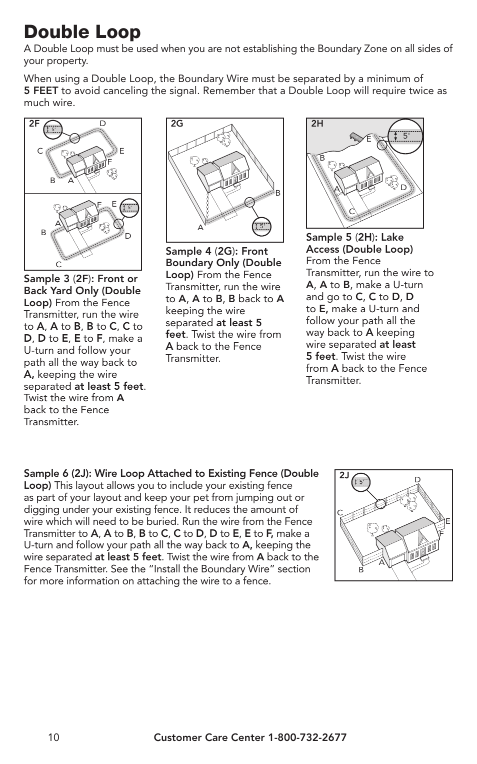 Double loop | Petsafe IN-GROUND FENCE PIG00-10773 User Manual | Page 10 / 36