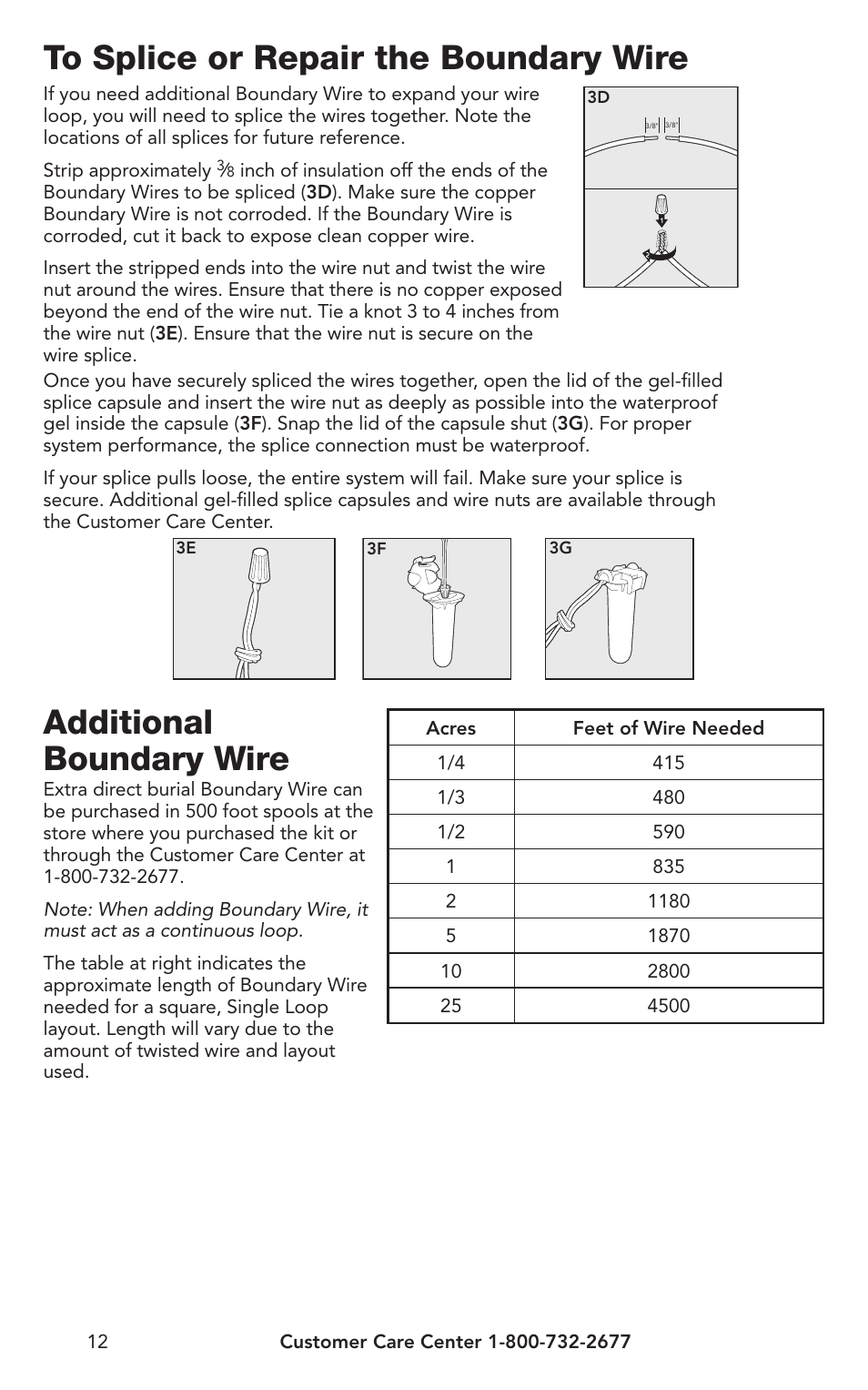 Additional boundary wire | Petsafe IN-GROUND FENCE PIG00-10773 User Manual | Page 12 / 36