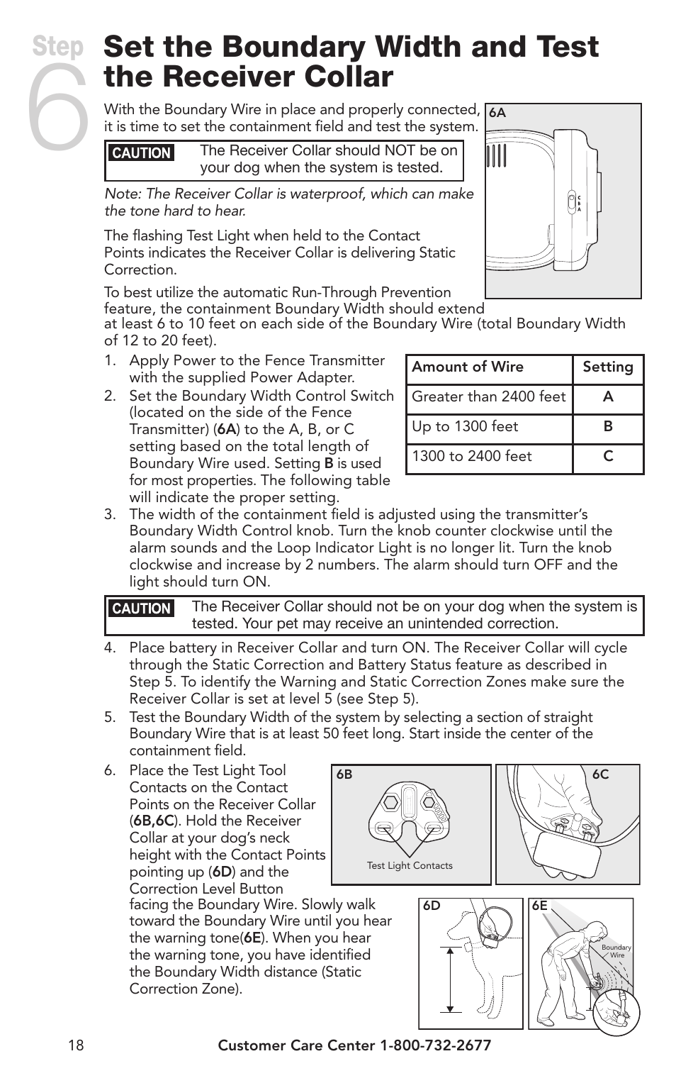 Step | Petsafe IN-GROUND FENCE PIG00-10773 User Manual | Page 18 / 36