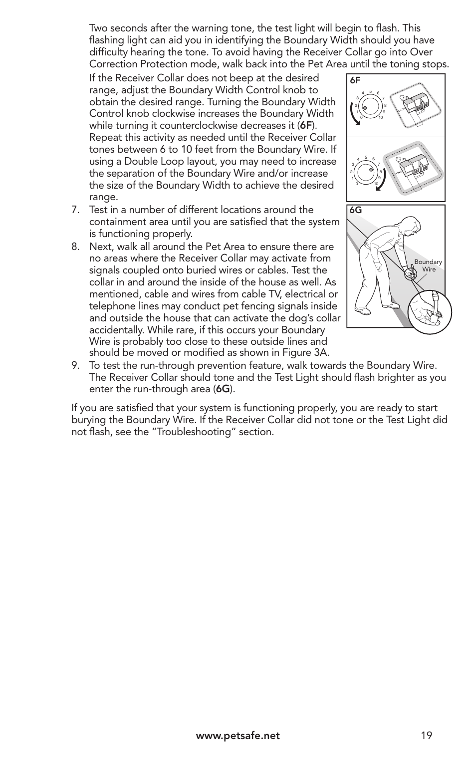 Petsafe IN-GROUND FENCE PIG00-10773 User Manual | Page 19 / 36