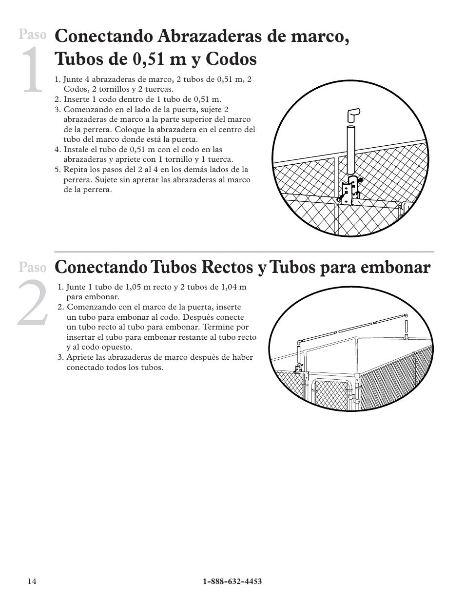 Conectando tubos rectos y tubos para embonar | Petsafe E-Z Roof User Manual | Page 14 / 16