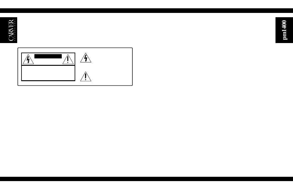 Introduction unpacking and paperwork, Table of contents safety information introduction | Phoenix Gold pm1400 User Manual | Page 3 / 18