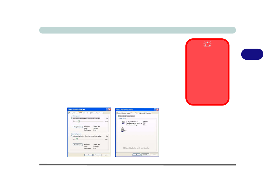 Battery information, New battery, Battery life | Battery information -21, New battery -21 battery life -21, For in, The battery, please refer to | Phoenix Gold pmn User Manual | Page 79 / 146