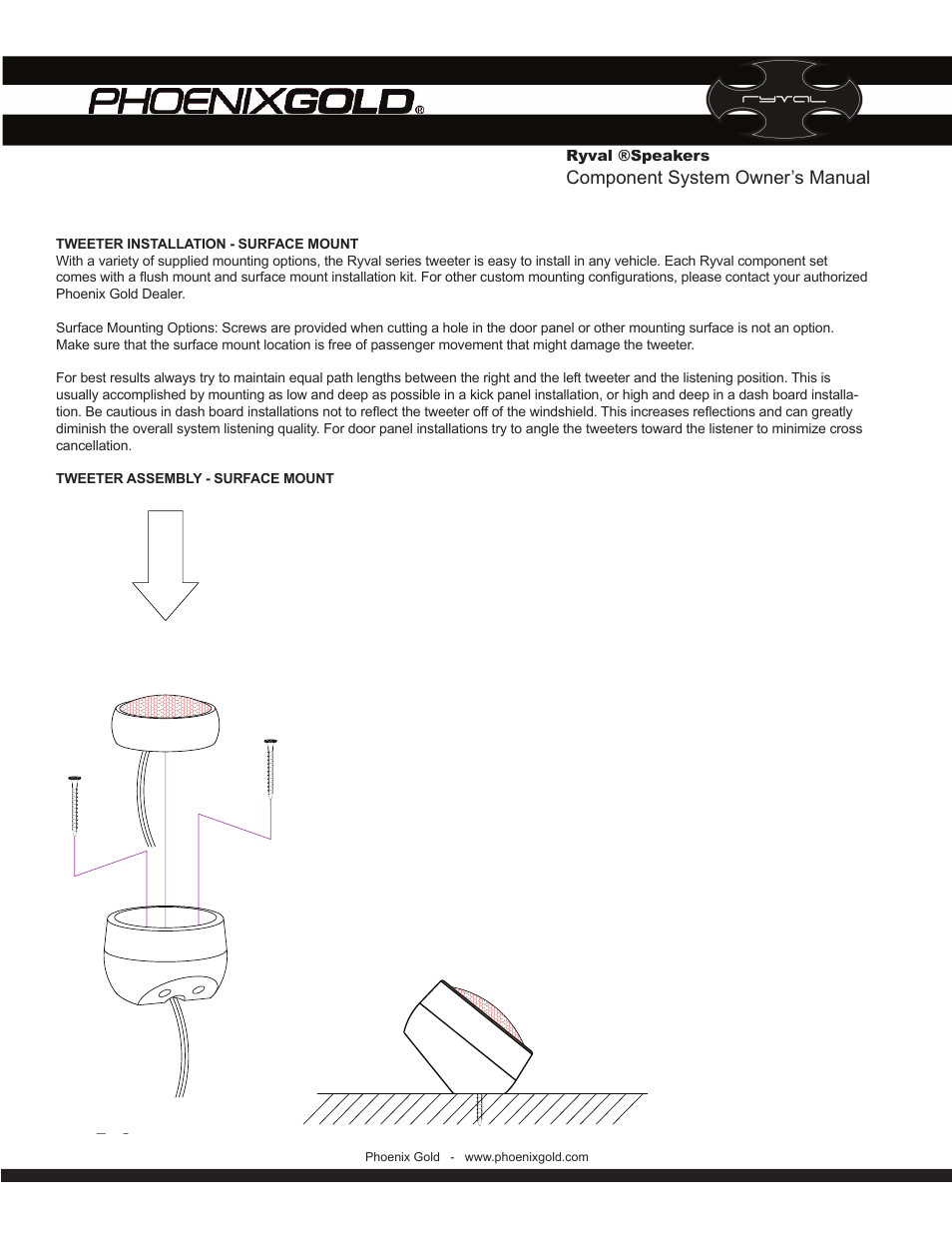 Phoenix Gold v65C User Manual | Page 5 / 8