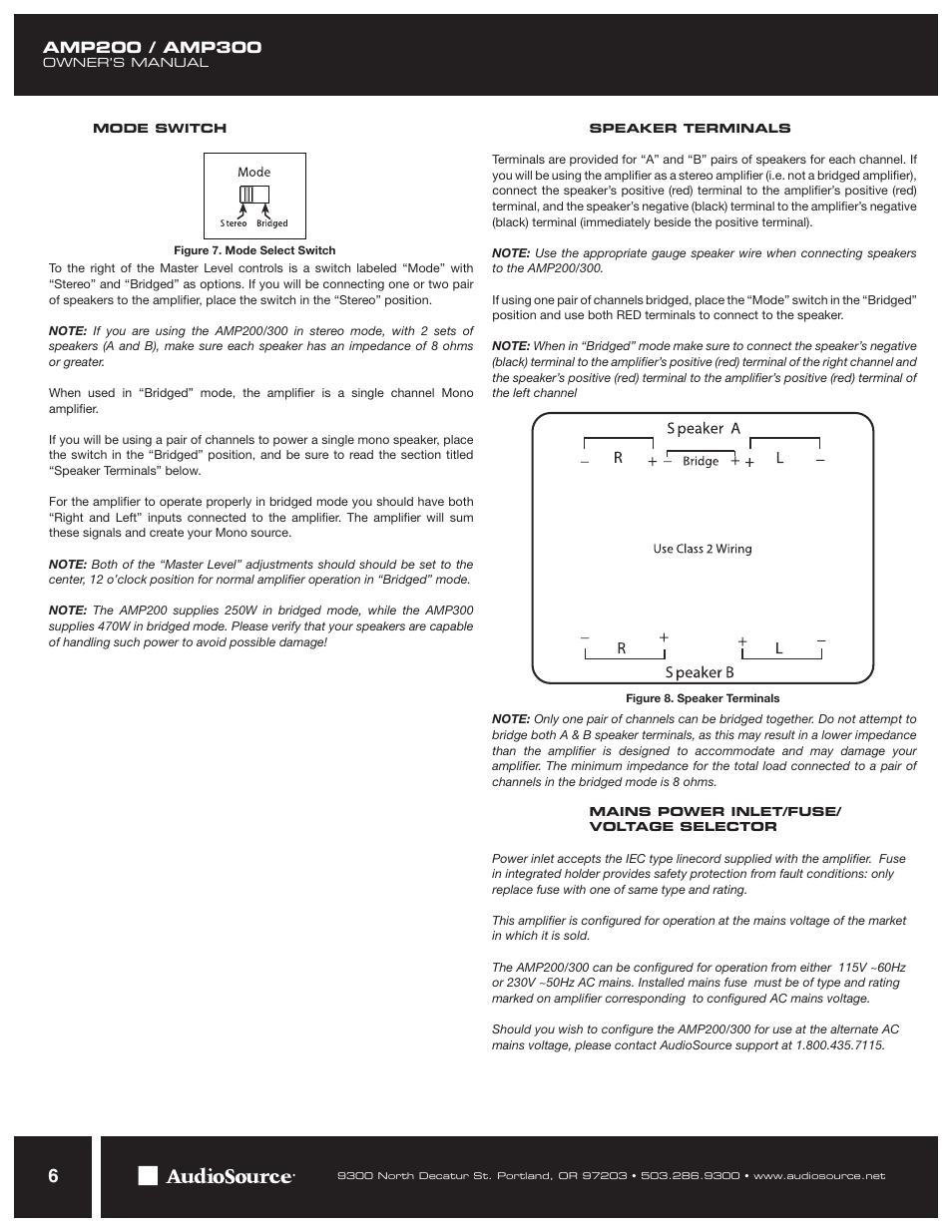 Phoenix Gold AMP300 User Manual | Page 6 / 8