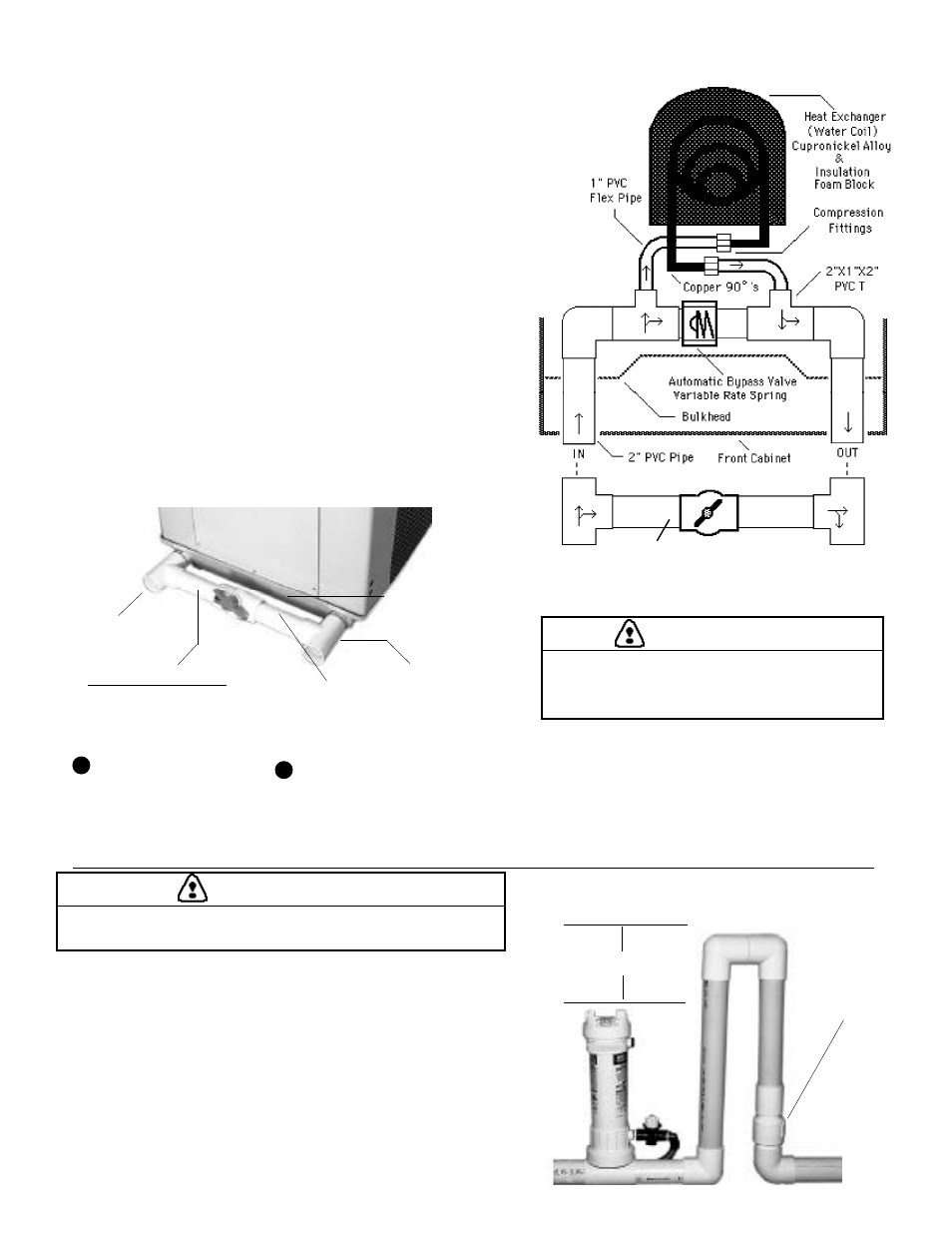 High rate water pumps, Caution | Pentair HP 600 User Manual | Page 19 / 36