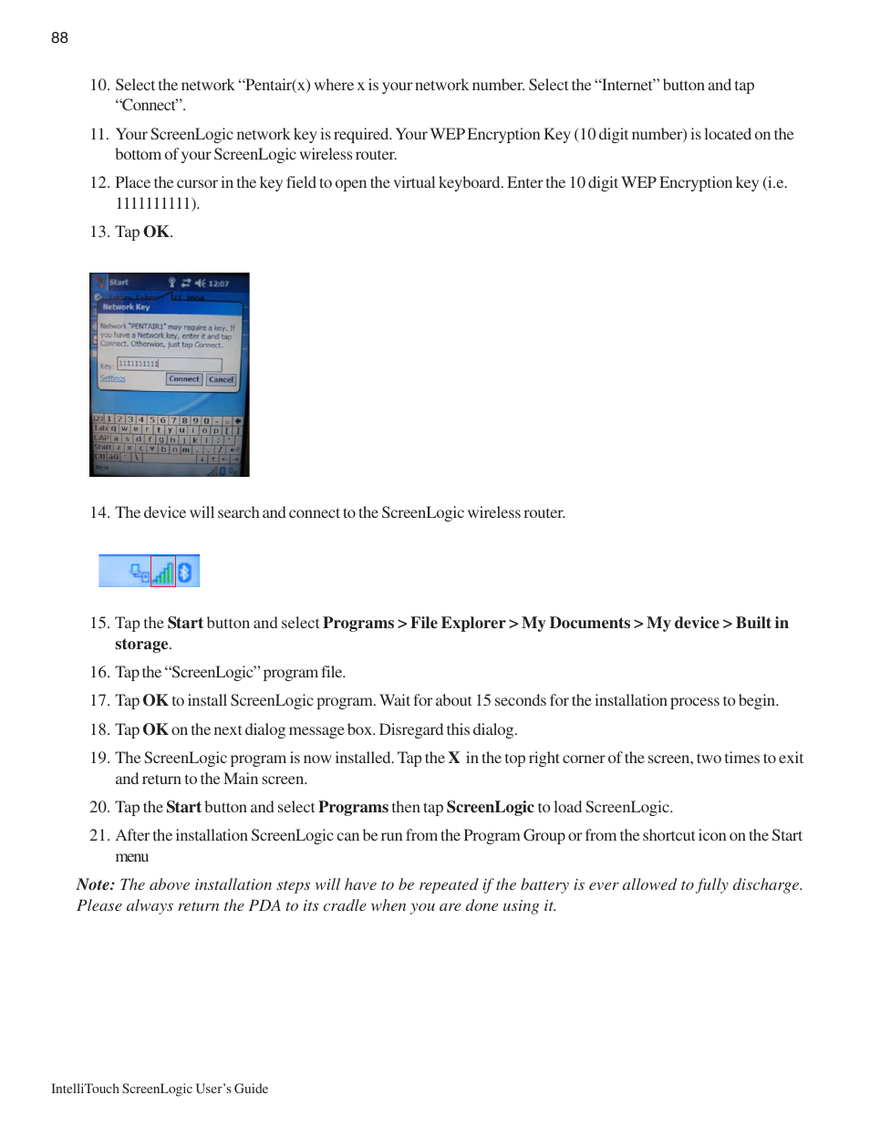 Pentair Intellitouch ScreenLogic User Manual | Page 98 / 116