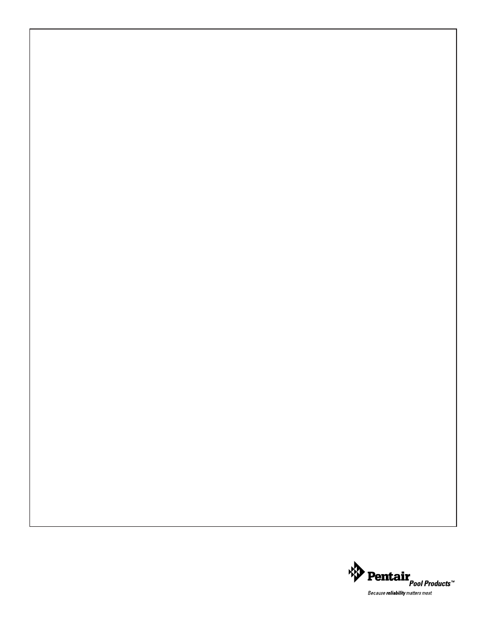 Save these instructions | Pentair filter User Manual | Page 9 / 9