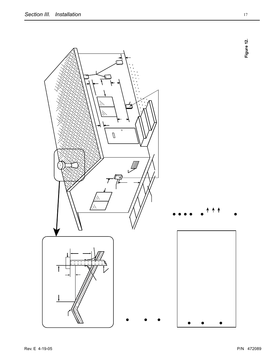 Air suppl y, Vent termination f or side wall installations | Pentair MiniMax NT LN User Manual | Page 17 / 36