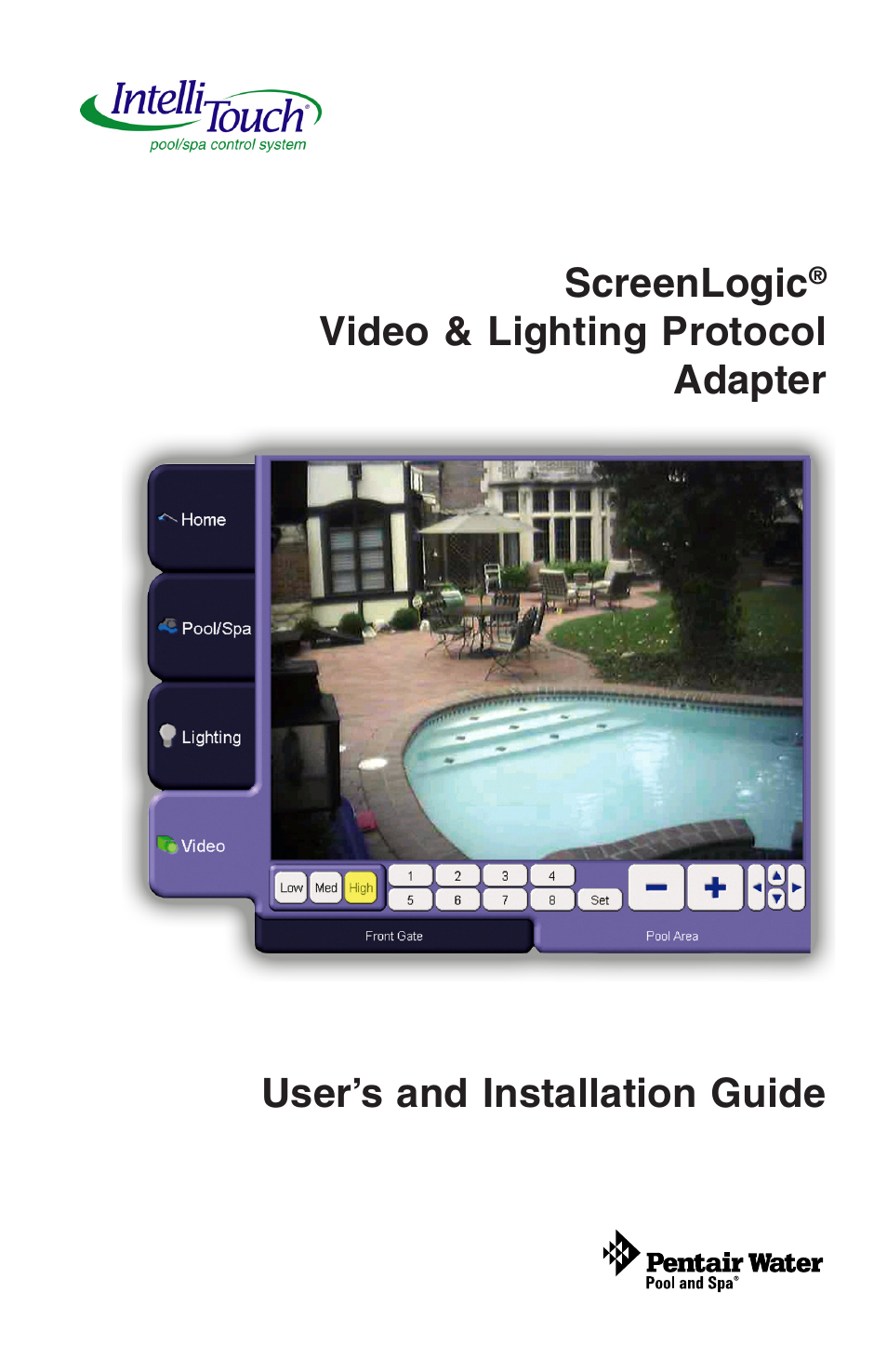 Pentair ScreenLogic BL-C111A User Manual | 16 pages