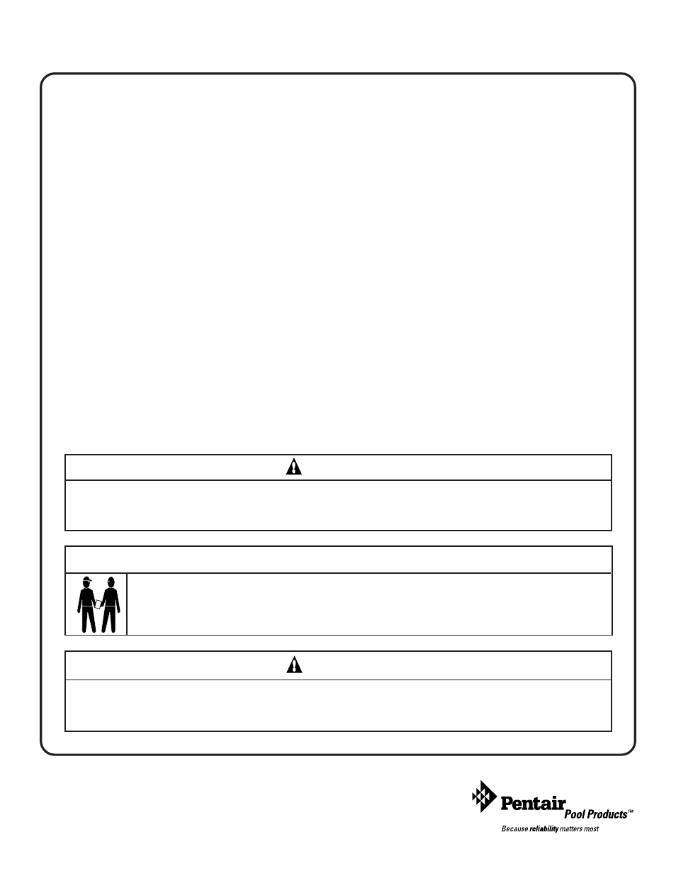 Pentair Filter CFW Series User Manual | 4 pages