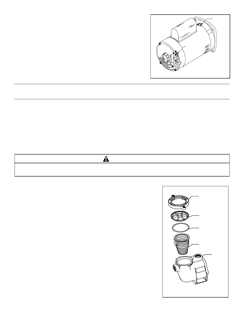 Caution | Pentair WhisperFlo Pump User Manual | Page 3 / 10