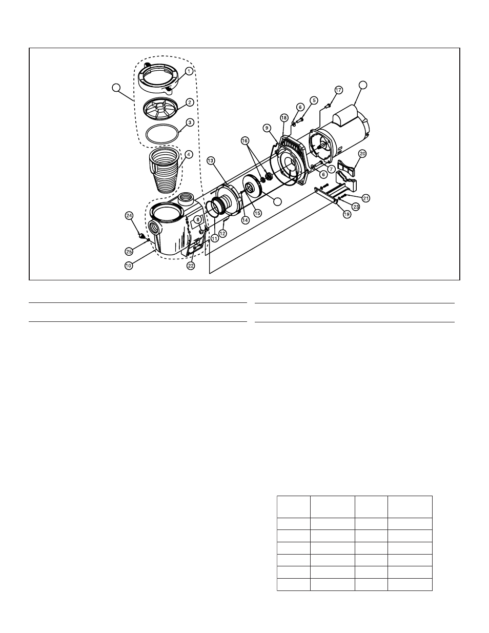 A. replacement parts | Pentair WhisperFlo Pump User Manual | Page 8 / 10