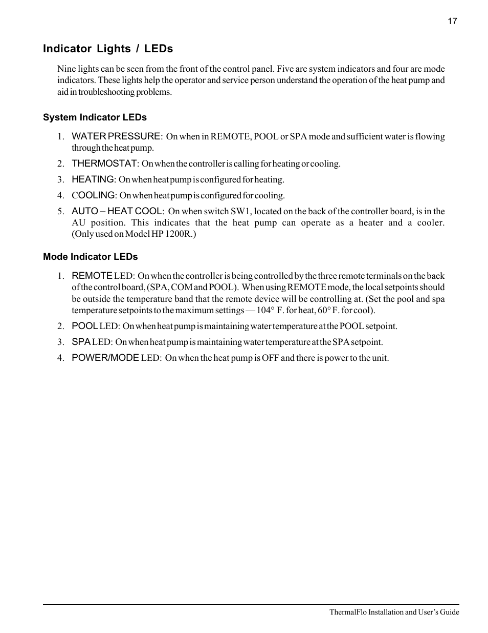 Pentair ThermalFlo User Manual | Page 25 / 40